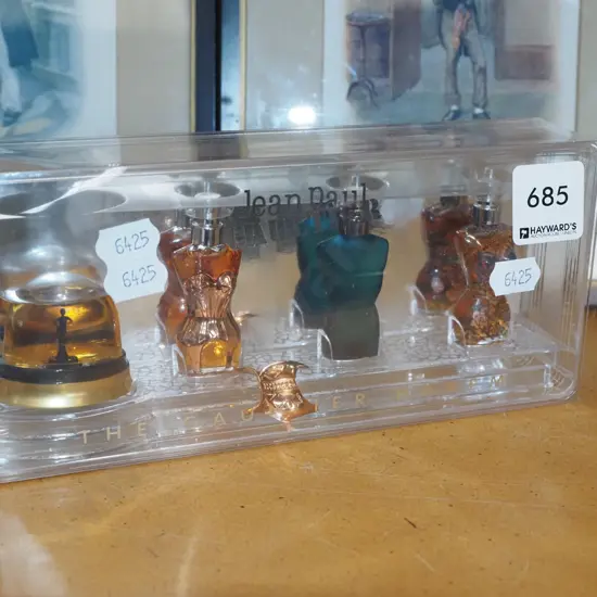 boxed Jean Paul Gaultier perfume gift set
