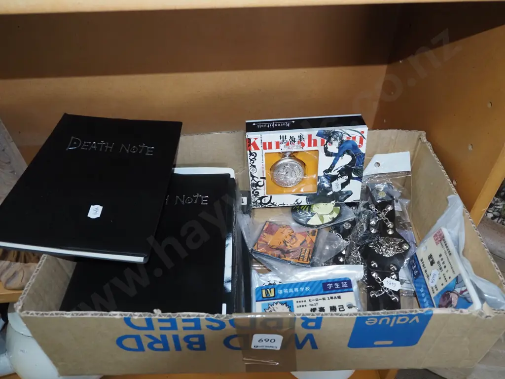 box of anime items Image 1++