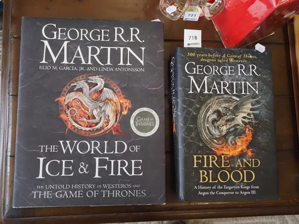 2x George R Martin books Image 1++
