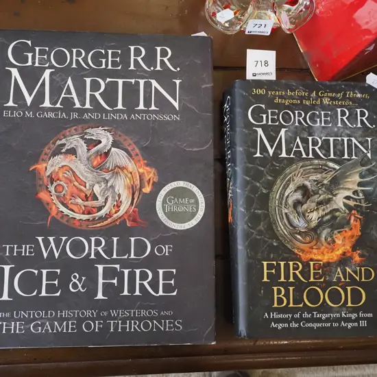 2x George R Martin books