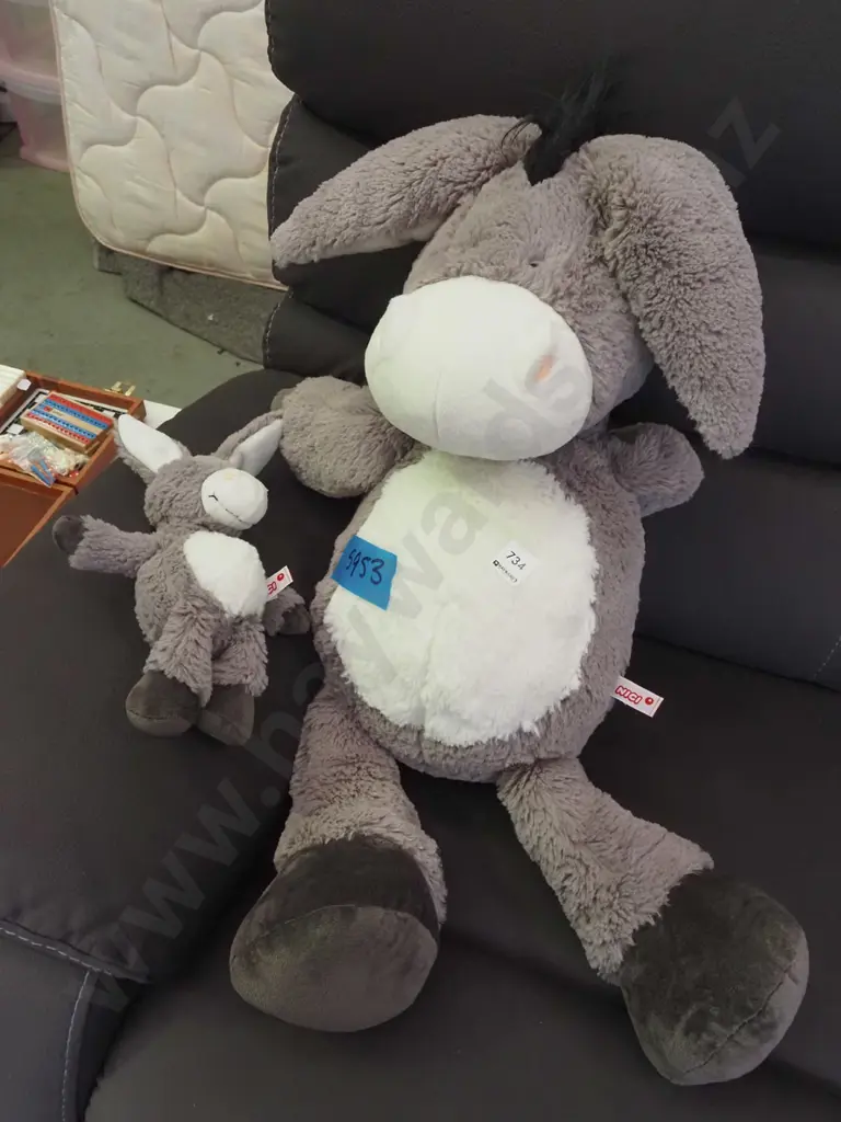soft toys - 2x donkeys  Image 1++