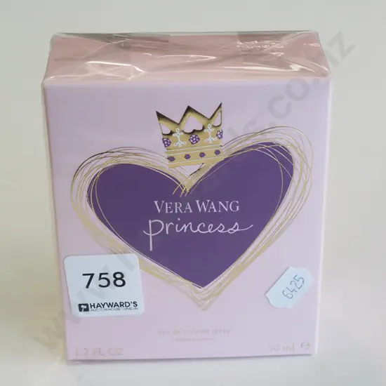 boxed Vera Wang Princess eau de toilette 50ml