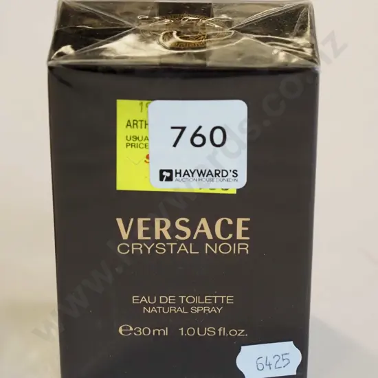 boxed Versace Crystal Noir eau de toilette 30ml