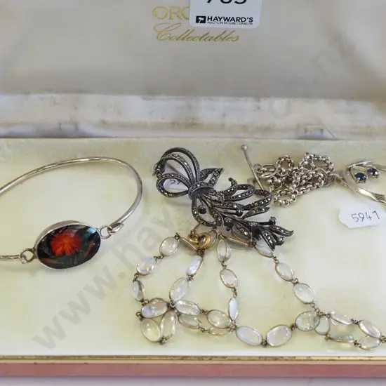 box of costume jewellery