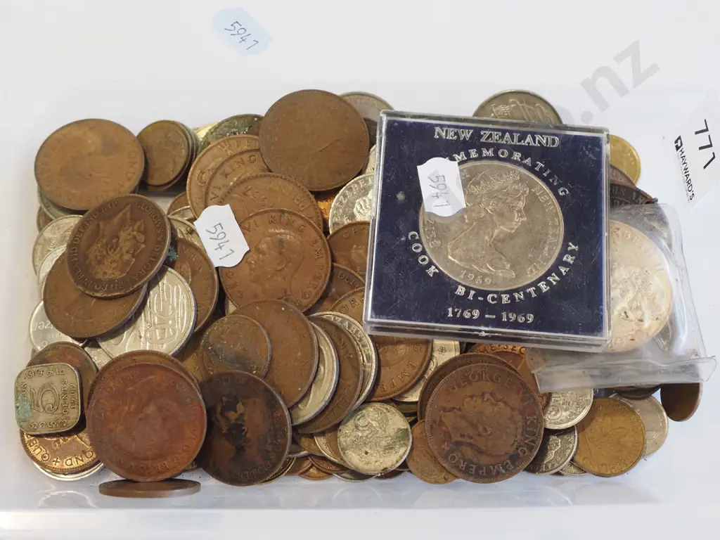 tray of coins Image 1++