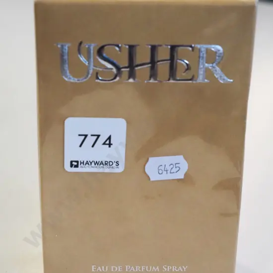 boxed Usher eau de parfum 100ml