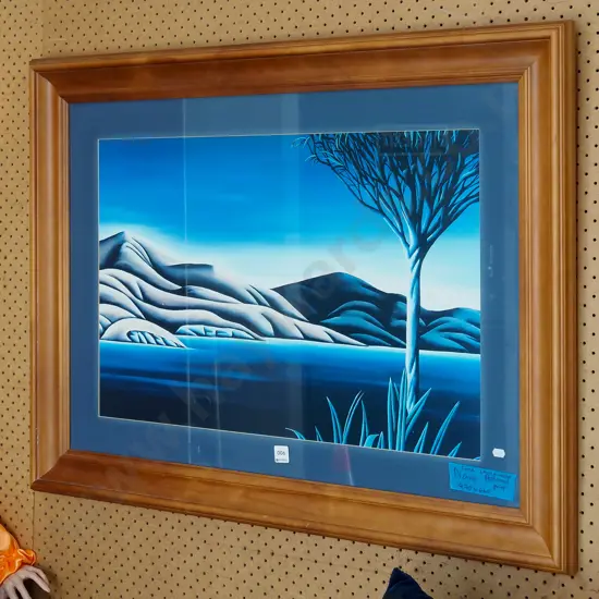 Diana Adams - framed print "Lone Lancewood" H470 W660