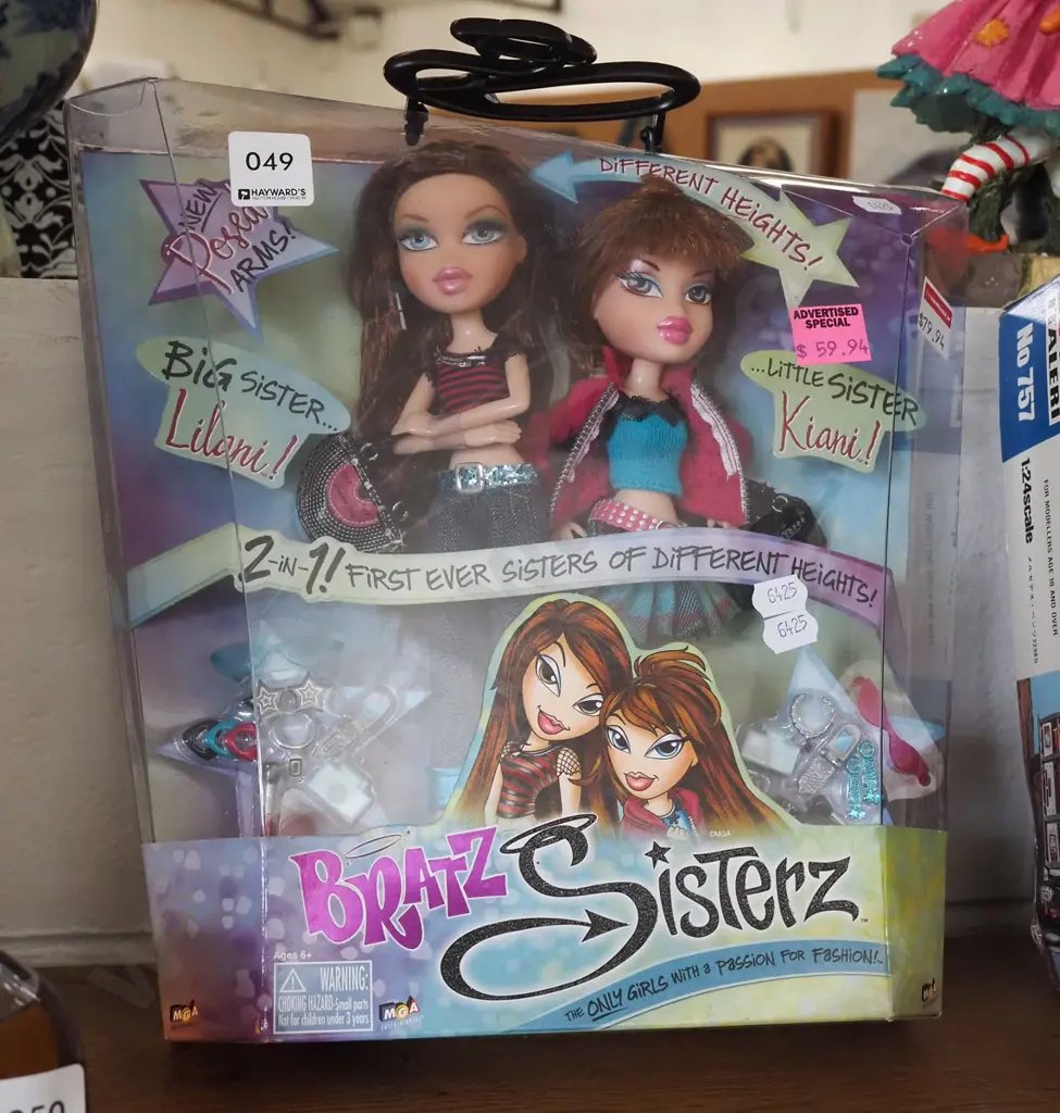boxed as new Bratz Sister dolls - Lilani, Kiani Image 1++