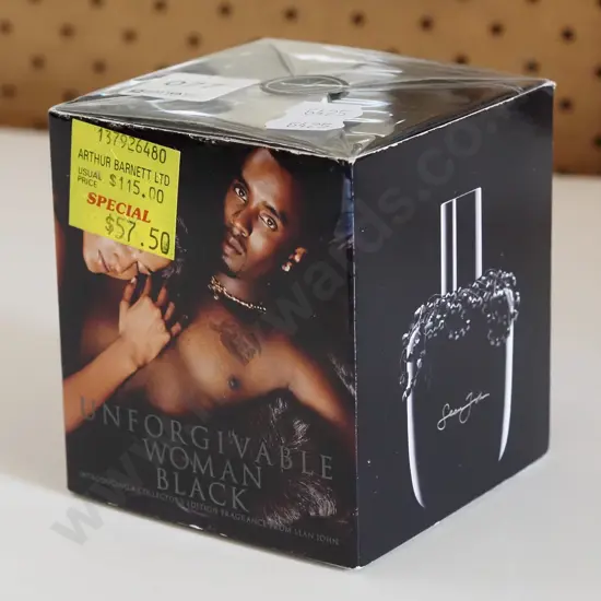 boxed Sean John Unforgivable Woman Black scent spray 75ml