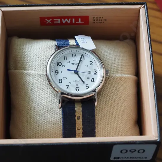 Timex watch in case