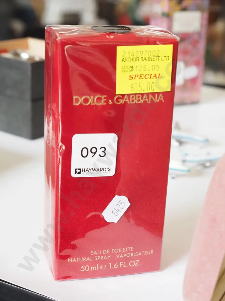 boxed Dolce and Gabbana eau de toilette 50ml Image 1++