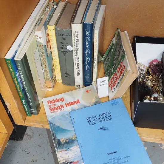 various fly fishing books