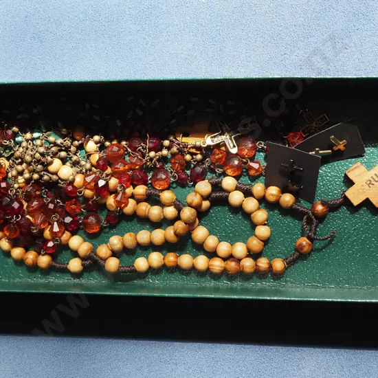 box of crucifixes
