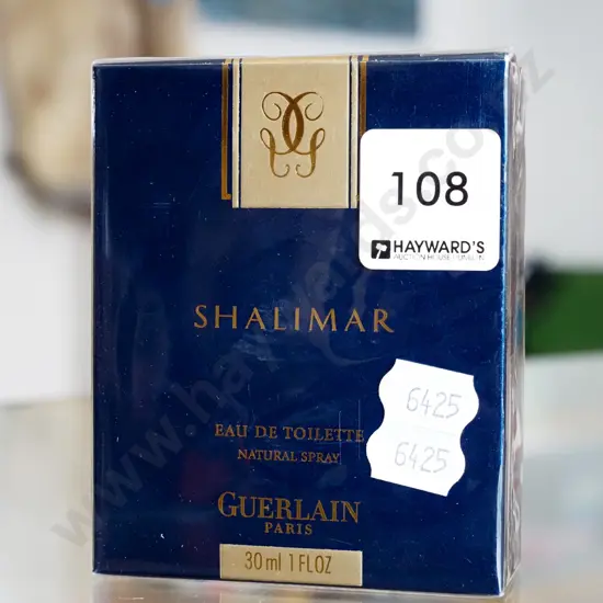 boxed Guerlain Shalimar eau de toilette 30ml