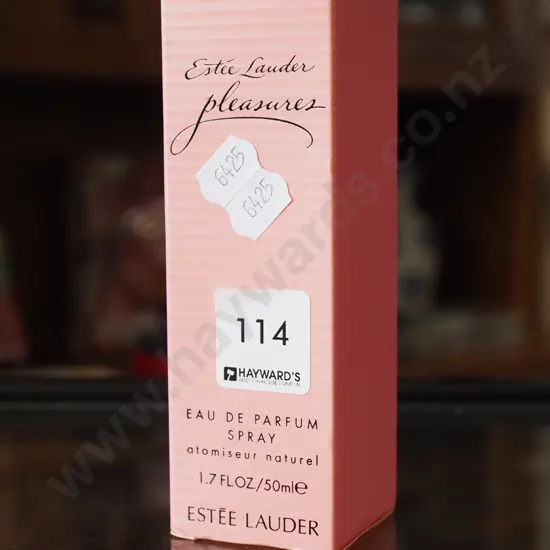 boxed Estee Lauder Pleasures eau de parfum 50ml 
