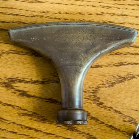 vintage brass watering can rose