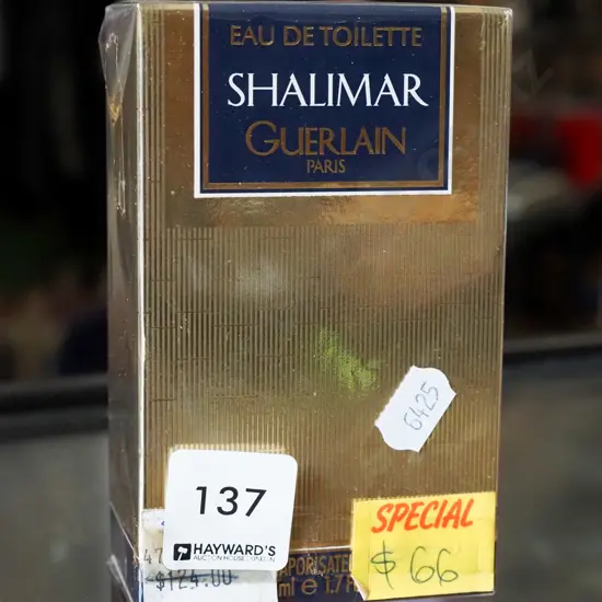 boxed Guerlain Shalimar eau de toilette 50ml