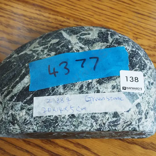 piece of greenstone 2388gm