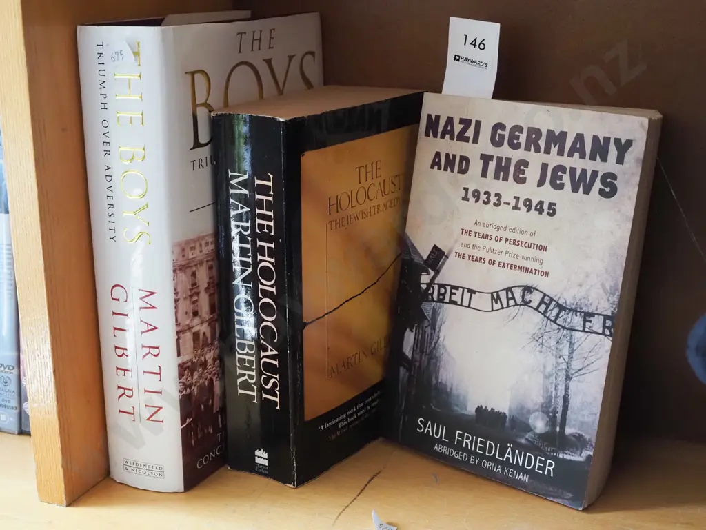 3x books about the holocaust Image 1++