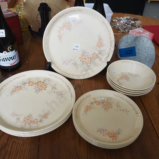 Crown Lynn Fantasia plates and bowls