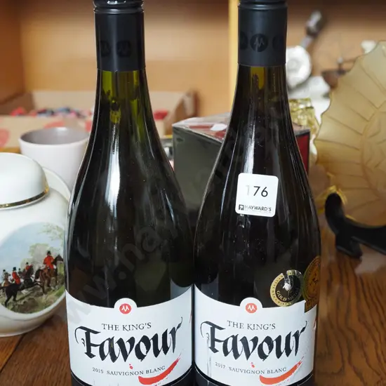 2x bottles The Kings Favour 2017 sauvignon blanc