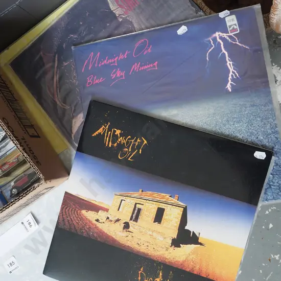 LPs; Midnight Oil, Simply Red