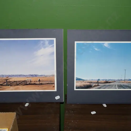 2x unframed Grahame Sydney prints