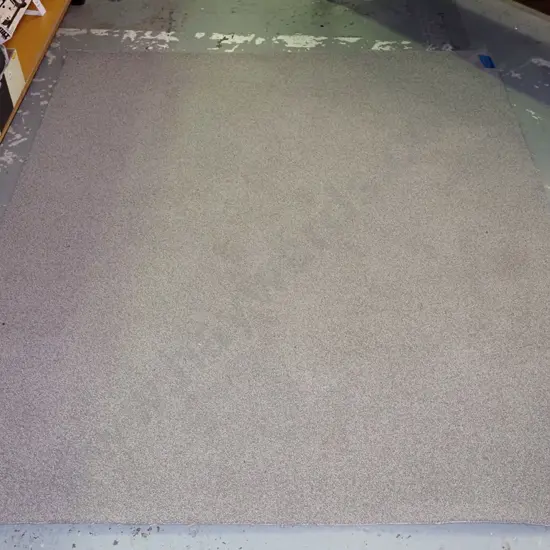 piece of unedged fawn carpet Approx L1680 W1440