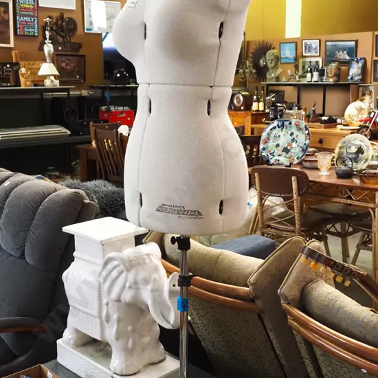 Project Runway Australia dressmakers form on stand