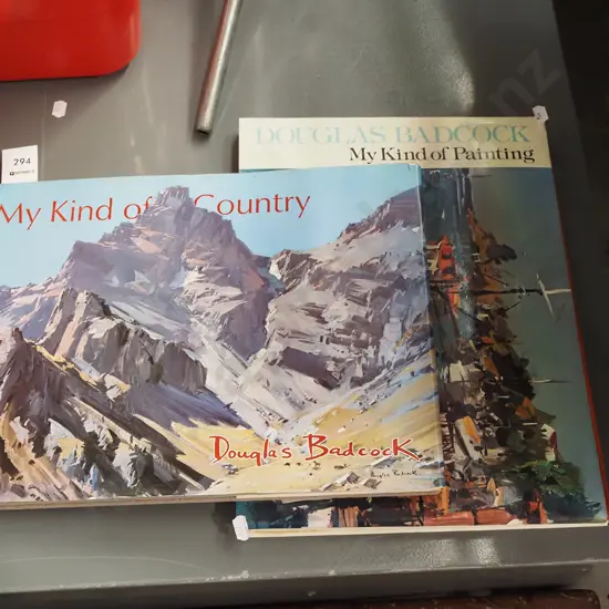 2x Douglas Badcock art books