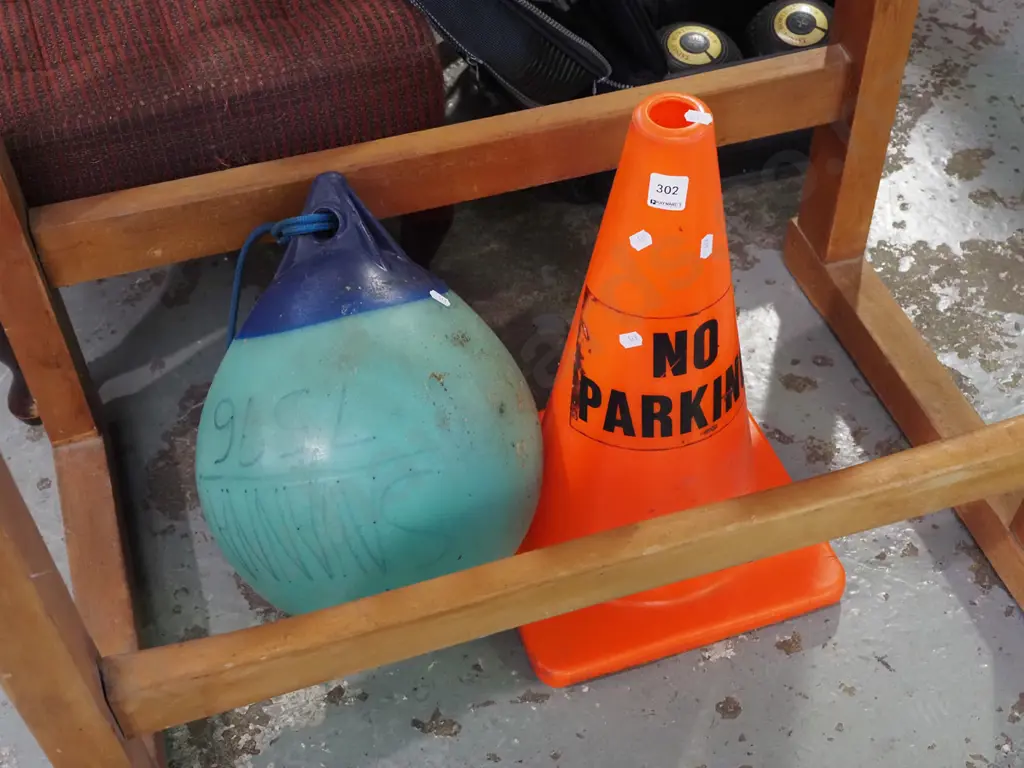 No Parking road cone, boat buoy Image 1++