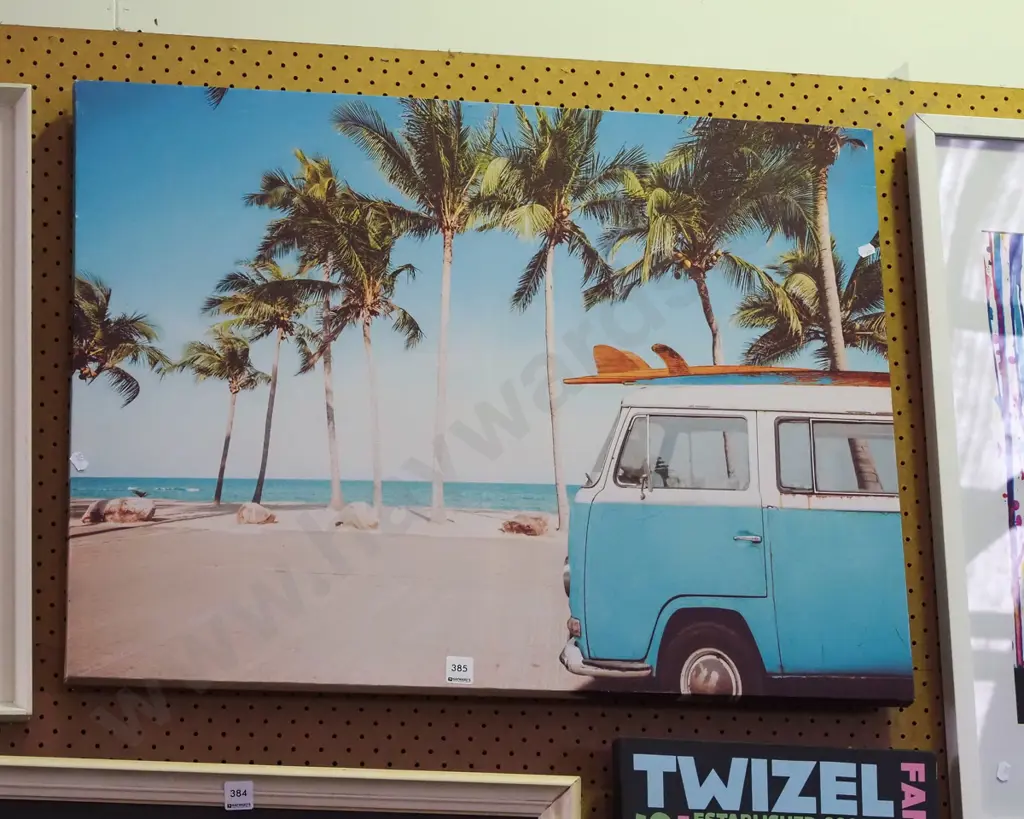 photo print on boxed canvas - kombi Image 1++