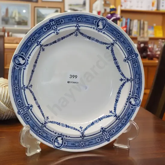 Wedgwood blue and white blue