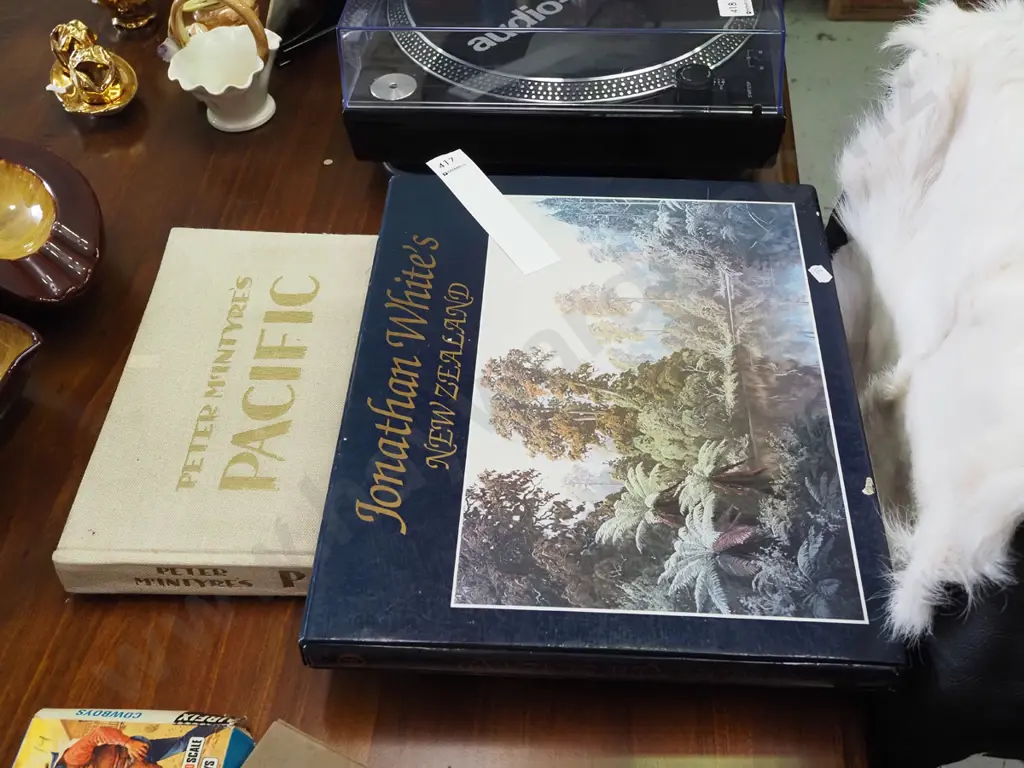 2x art books, Peter McIntyres Pacific, Jonathan White Image 1++