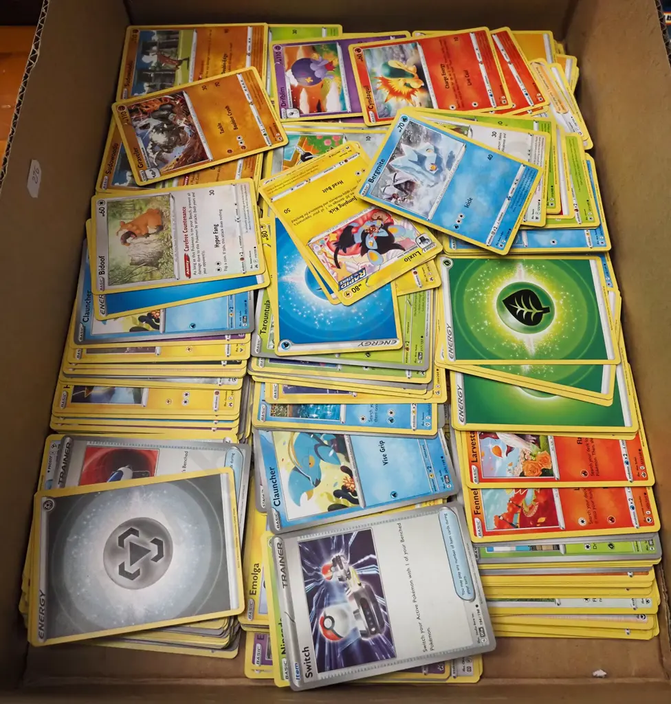 box of Pokemon cards Image 1++