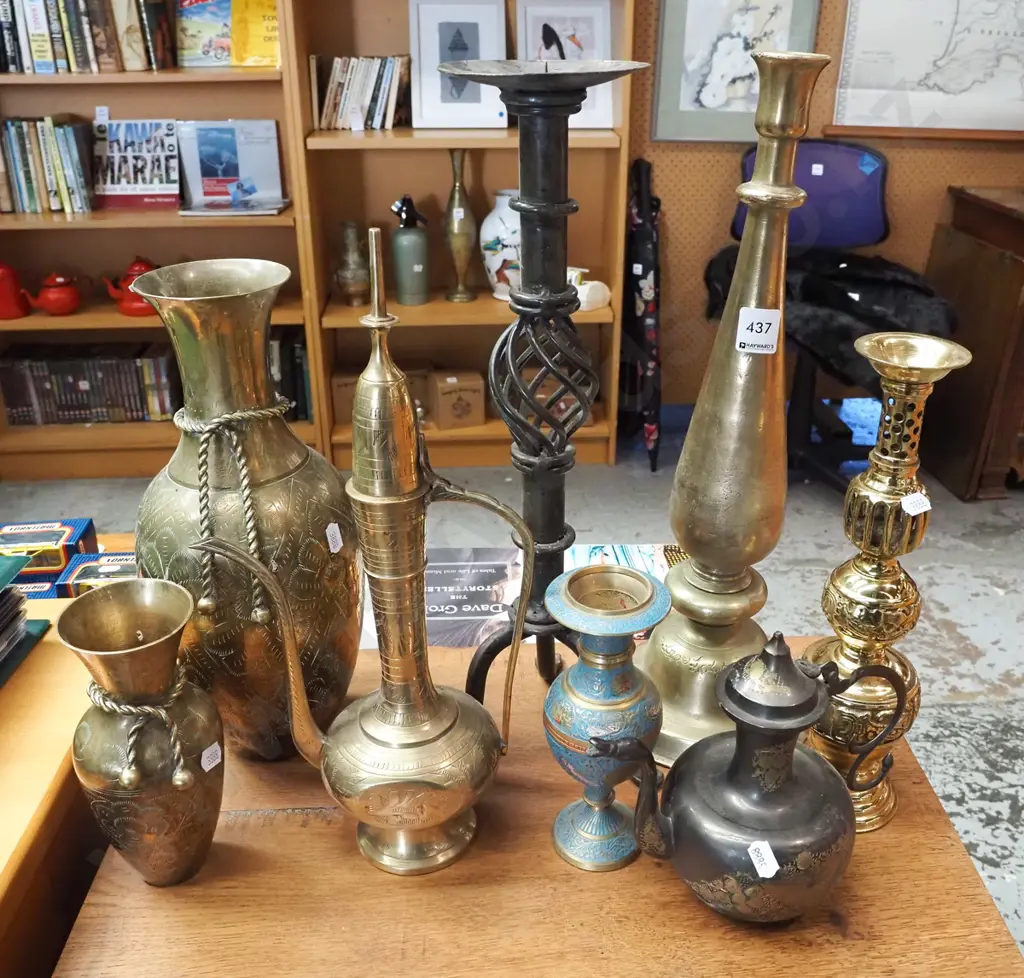 assorted  items; vases, coffee pot etc Image 1++