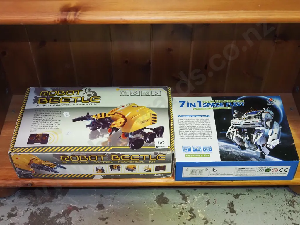 build your own robotic beetle kit, build your own space fleet kit Image 1++