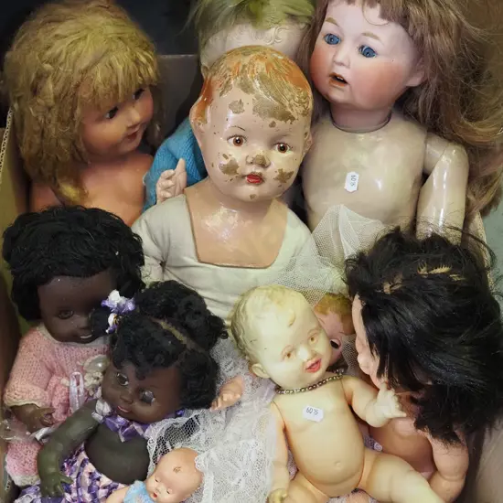 box of dolls