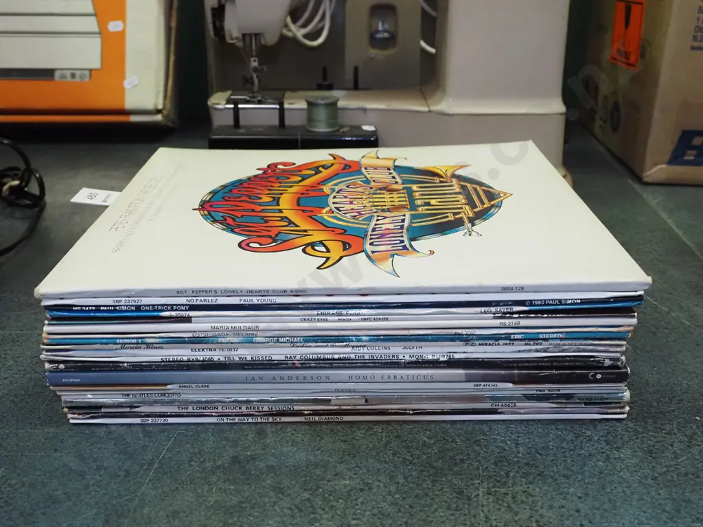 LPs; Paul Young, Paul Simon, Leo Sayer Image 1++