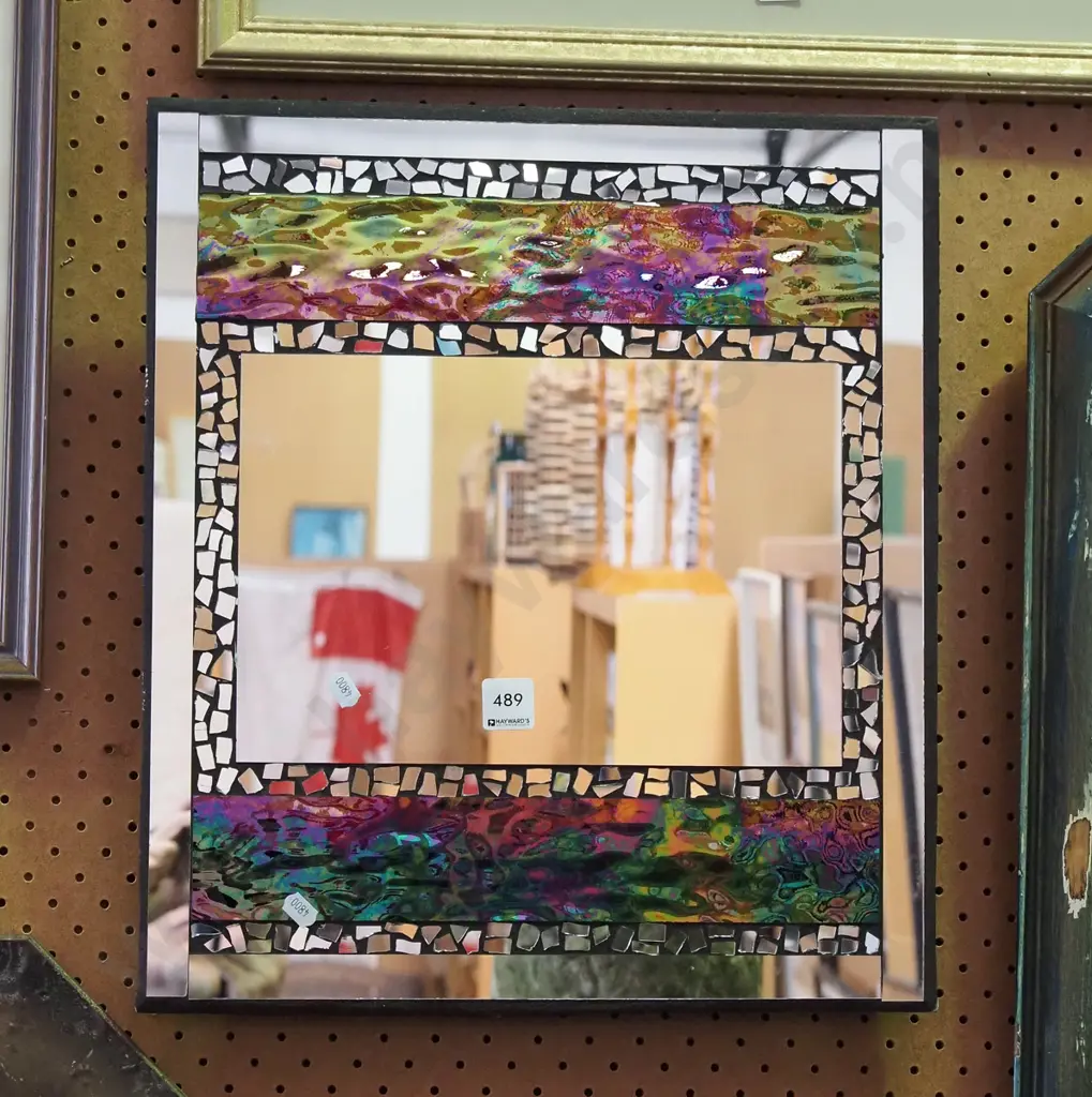 mosaic wall mirror Image 1++