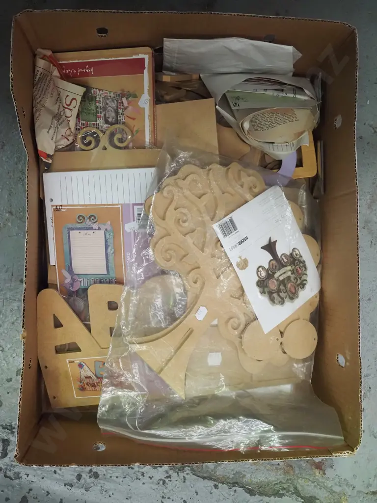 box; crafters mdf cut outs Image 1++
