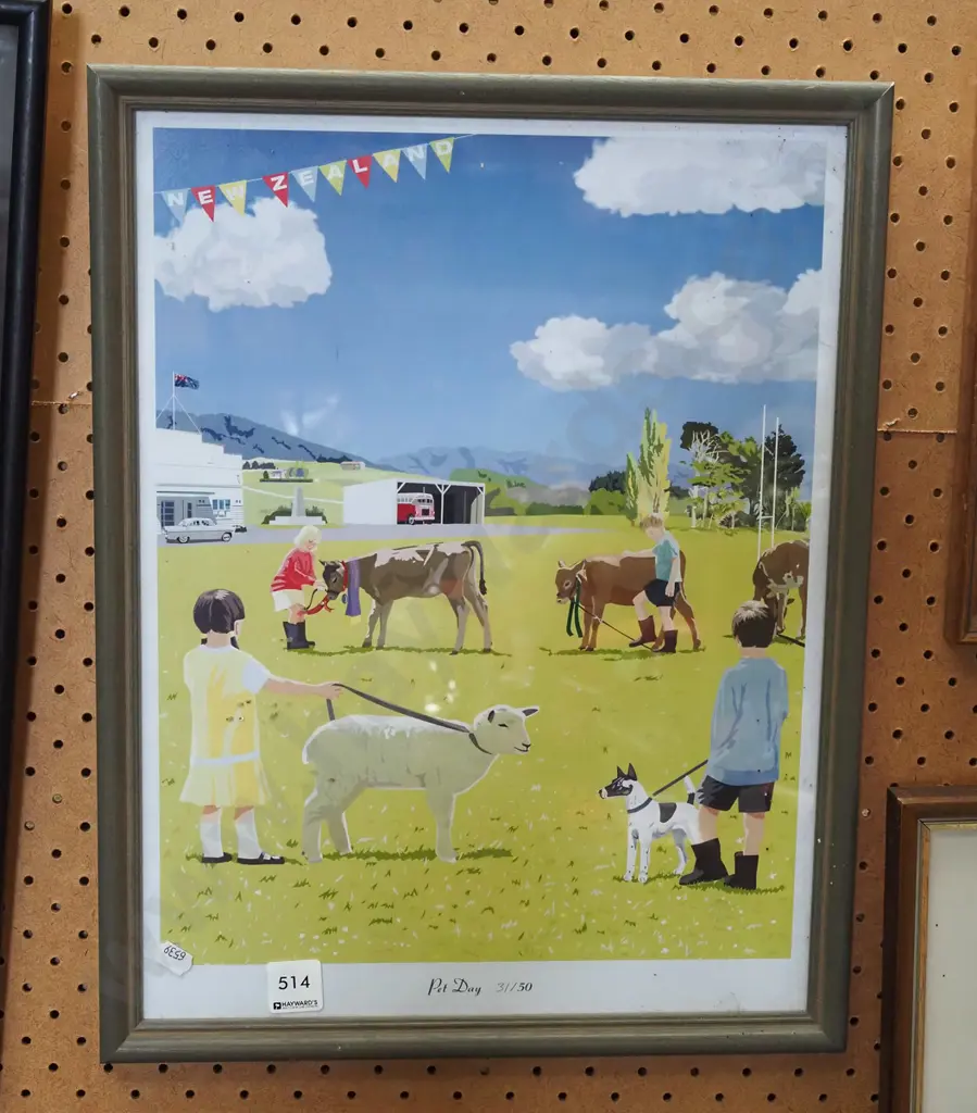 framed ltd edition print - pet day Image 1++