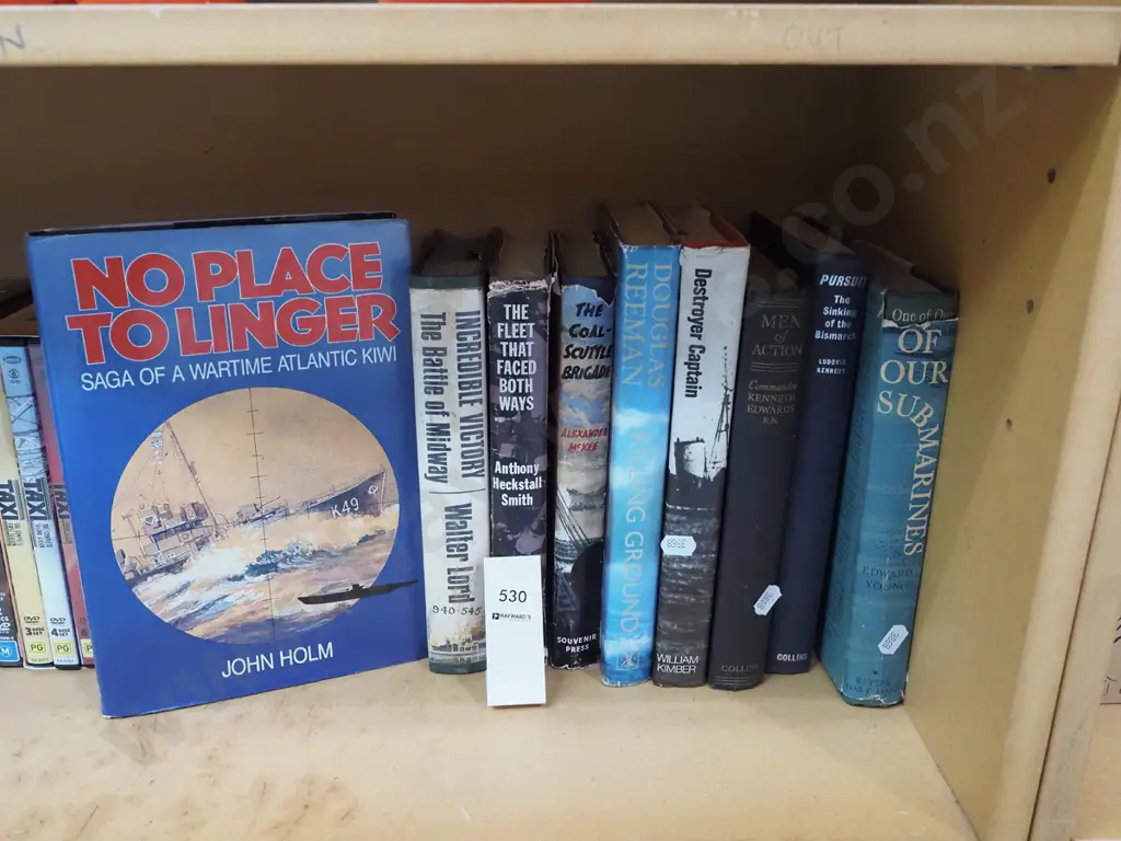 assorted naval books Image 1++