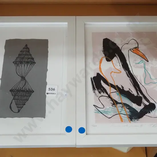 2x framed ltd edition prints