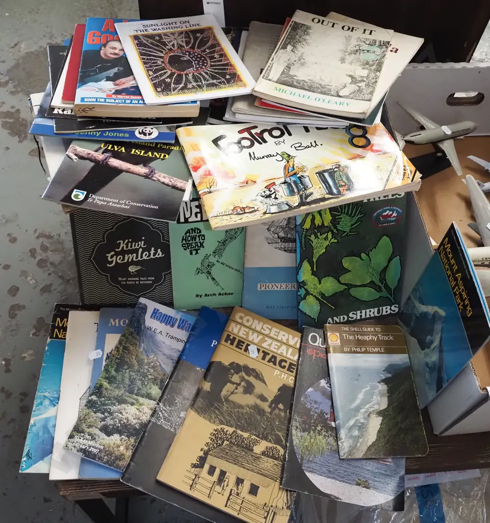 various NZ history books etc Image 1++