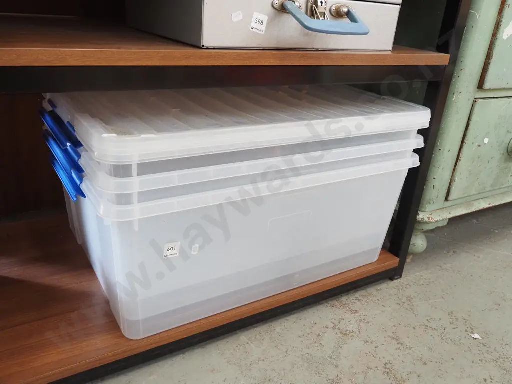 3x Sistema lidded storage containers Image 1++