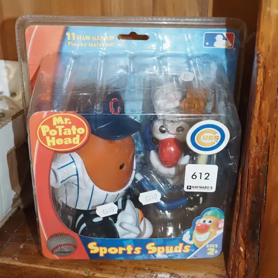 box; as new Mr Potato Head baseball toy