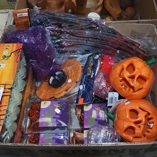 box; halloween decorative items