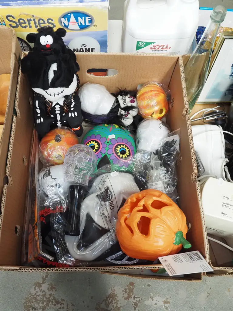 box; halloween decorative items Image 1++