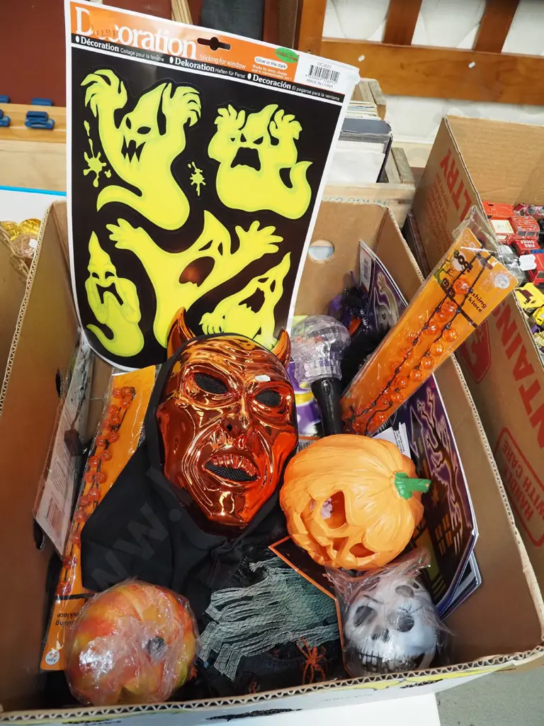 box; halloween decorative items Image 1++